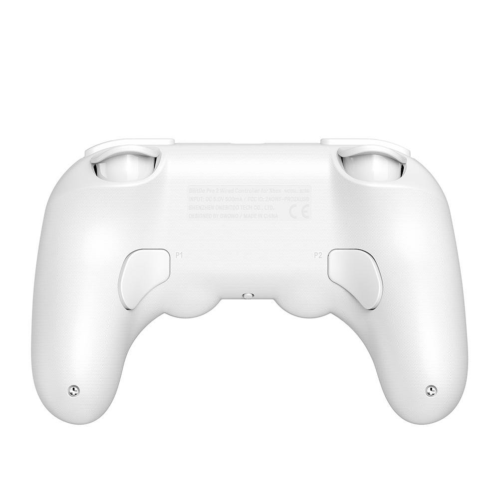 Controle Com Fio 8BitDo Pro 2 Hall Edition, Branco - 82BB03E Controle Com Fio 8BitDo Pro 2 Hall Edition, Branco - 82BB03E