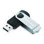 Pen Drive 64GB Multi Twist, USB 2.0, Preto e Prata - PD590