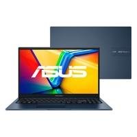 Notebook Asus Vivobook 15, Intel Core i5 1235U, 8GB RAM, SSD 256GB, 15.6", KeepOS, Quiet Blue, X1504ZA-NJ982