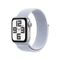 Apple Watch SE GPS, Caixa Prateada de Alumínio de 40 mm, Pulseira Loop Esportiva Nuvem Azul - MXEE3BE/A