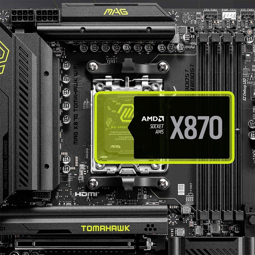 Placa Mãe MSI MAG X870 Tomahawk WiFi | KaBuM!