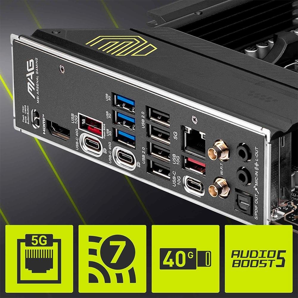 Placa Mãe MSI MAG X870 Tomahawk WiFi | KaBuM!