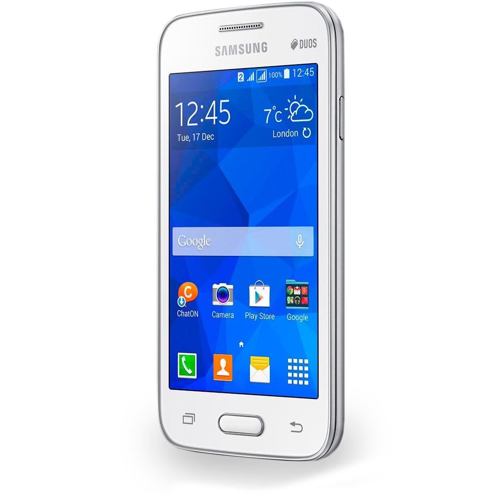 Smartphone Galaxy Ace 4 Neo SM-G316ML/DS, Dual Core, Android 4.4, Tela 4´, 4GB, 3MP, 3G, Dual Chip - Branco