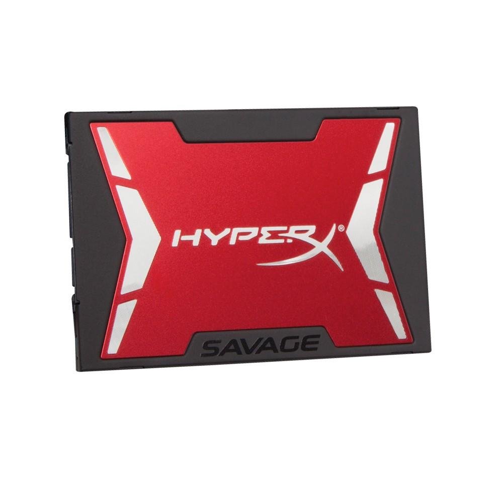 SSD Kingston HyperX Savage 2.5´ 960GB SATA III 6Gb/s Leituras: 560MB/s e Gravações: 530MB/s - SHSS37A/960G