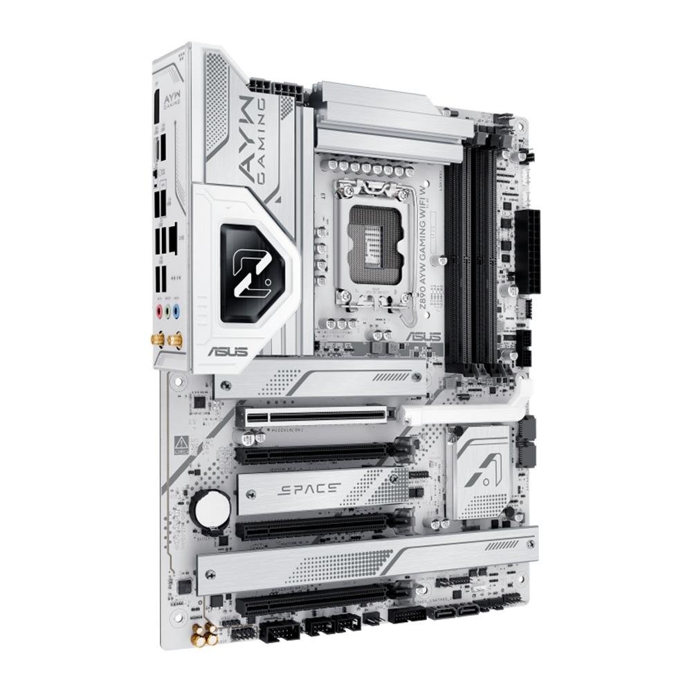 ASUS Z890 AYW GAMING WIFI W マザーボード 本体 Placa Mãe ASUS Z890 AYW Gaming WiFi W | KaBuM!