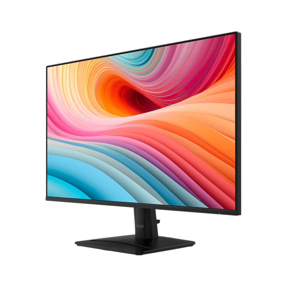 Monitor MSI PRO 27", FHD, 120Hz, 1ms, IPS, HDMI e DP, Alto-falante Embutido, Preto - MP275 E2