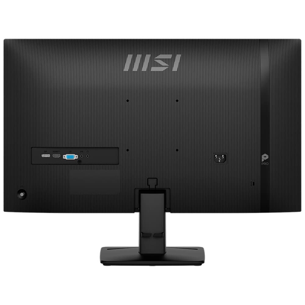 Monitor MSI PRO 27", FHD, 120Hz, 1ms, IPS, HDMI e DP, Alto-falante Embutido, Preto - MP275 E2