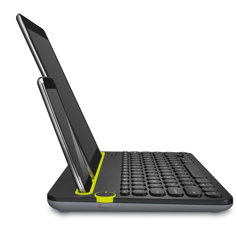 Teclado sem fio Logitech K480 com Suporte Integrado para Smartphone e Tablet, Bluetooth Easy-Switch para 3 dispositivos - 920-006348 Teclado sem fio Logitech K480 com Suporte Integrado para Smartphone e Tablet, Bluetooth Easy-Switch para 3 dispositivos - 920-006348