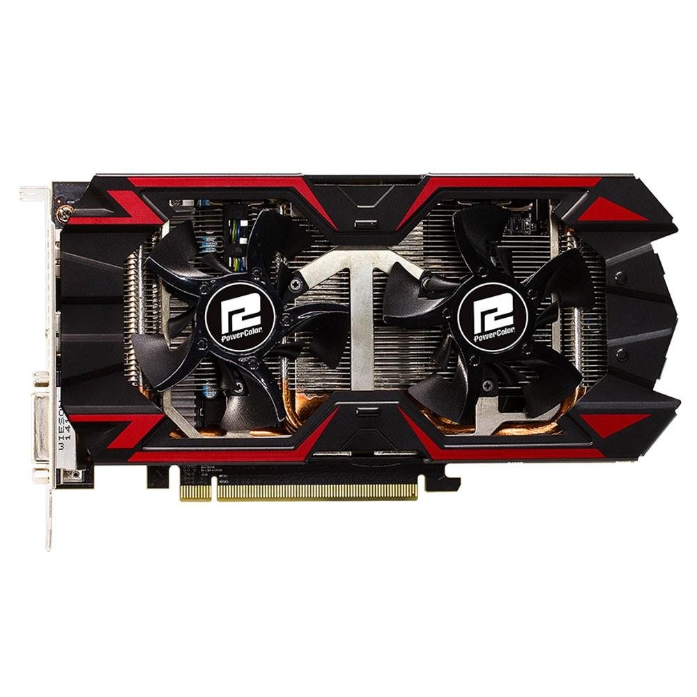 Placa de Video VGA PowerColor AMD Radeon AX R9 380 4GB GDDR5 PCI Express 3.0 HDMI/DP/DVI 4GBD5-PPDHE