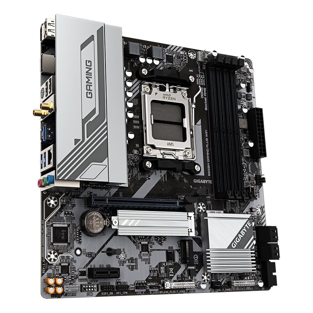 マザーボード GIGABYTE B650M GAMING PLUS WIFI Placa Mãe Gigabyte B650M GAMING PLUS WIFI | KaBuM!