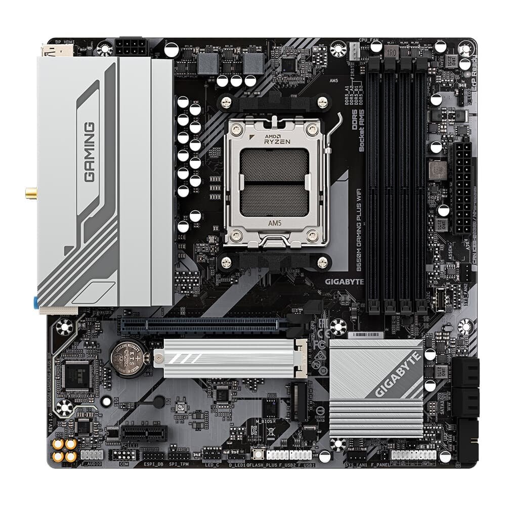 マザーボード GIGABYTE B650M GAMING PLUS WIFI Placa Mãe Gigabyte B650M GAMING PLUS WIFI | KaBuM!