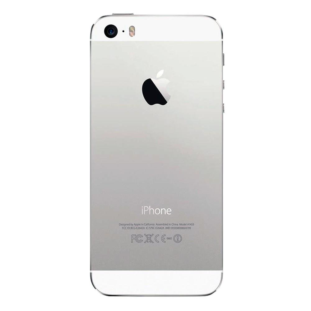 Apple iPhone 5S, Chip A7, iOS 8, Tela 4´, 16GB, Câmera 8MP, 4G, Desbloqueado - Prata