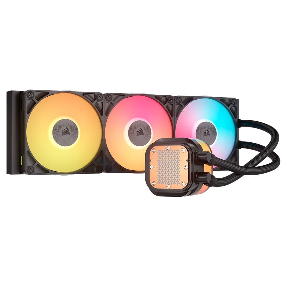 CORSAIR ICUELINK TITAN 360 RX LCD 簡易水冷 CORSAIR Cooler líquido para CPU iCUE Link Titan 360 RX LCD