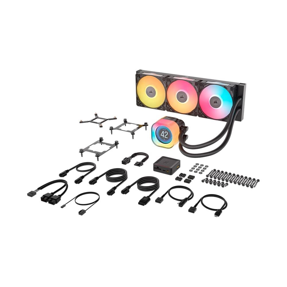 iCUE LINK TITAN 360 RX LCD【簡易水冷】 CORSAIR Cooler líquido para CPU iCUE Link Titan 360 RX LCD – AIO
