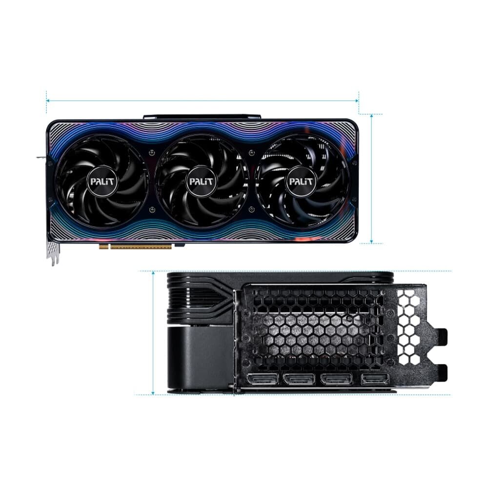 Placa de Vídeo Palit RTX 5070 Ti GameRock | KaBuM!