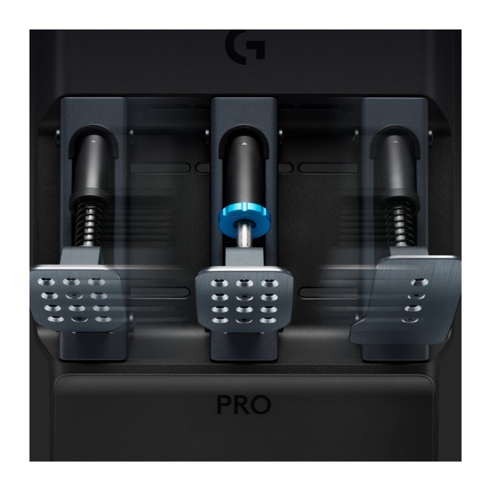 Pedais Logitech G PRO WHEEL para PS5, PS4, Xbox Series X|S, Xbox One e PC - 941-000186 Pedais Logitech G PRO WHEEL para PS5, PS4, Xbox Series X|S, Xbox One e PC - 941-000186