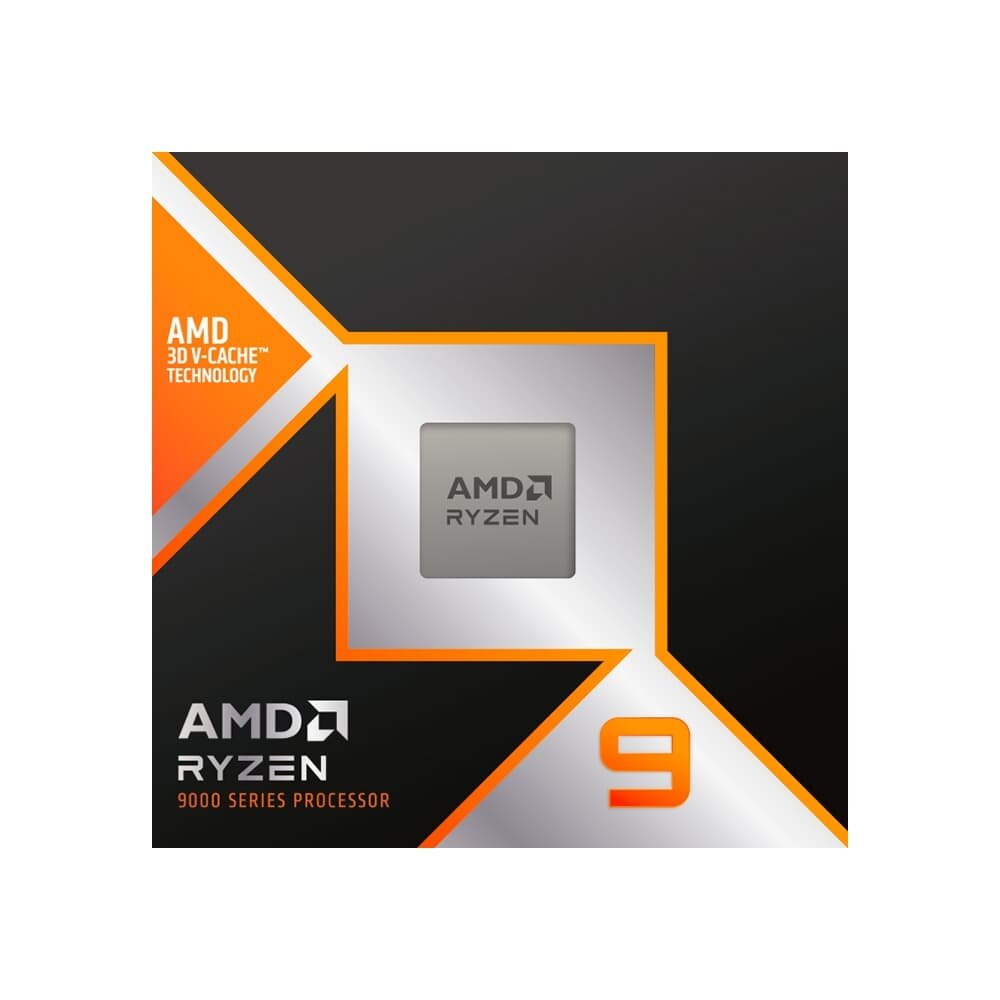 Processador AMD Ryzen 9 9950x3d, 4,4 GHz, (Máx Boos Clock Até 5,5 GHz), Cache 144MB, 16 Núcleos, Threads 32, AM5 - 100-100000719WOF