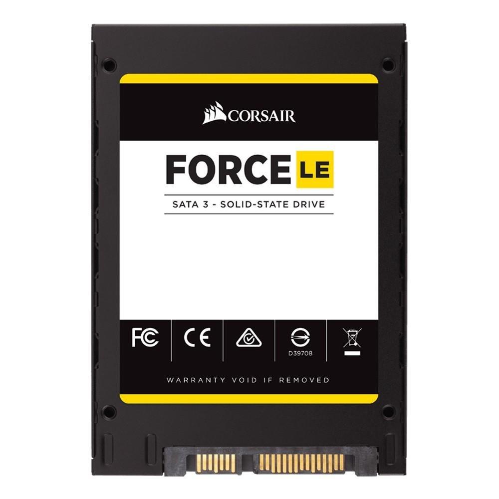 SSD Corsair Force LE 2.5´ 240GB SATA III 6Gb/s Leituras: 560MB/s e Gravações: 530MB/s - CSSD-F240GBLEB