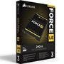 SSD Corsair Force LE 2.5´ 240GB SATA III 6Gb/s Leituras: 560MB/s e Gravações: 530MB/s - CSSD-F240GBLEB