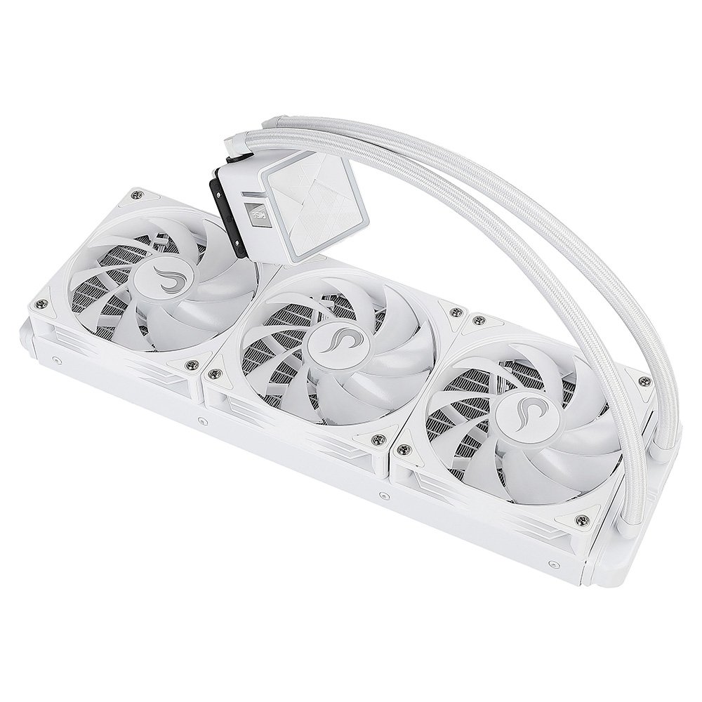 Water Cooler Gamer Rise Mode Frost, ARGB Rainbow, 360mm, AMD e Intel, Branco - RM-WCF-04-RBW