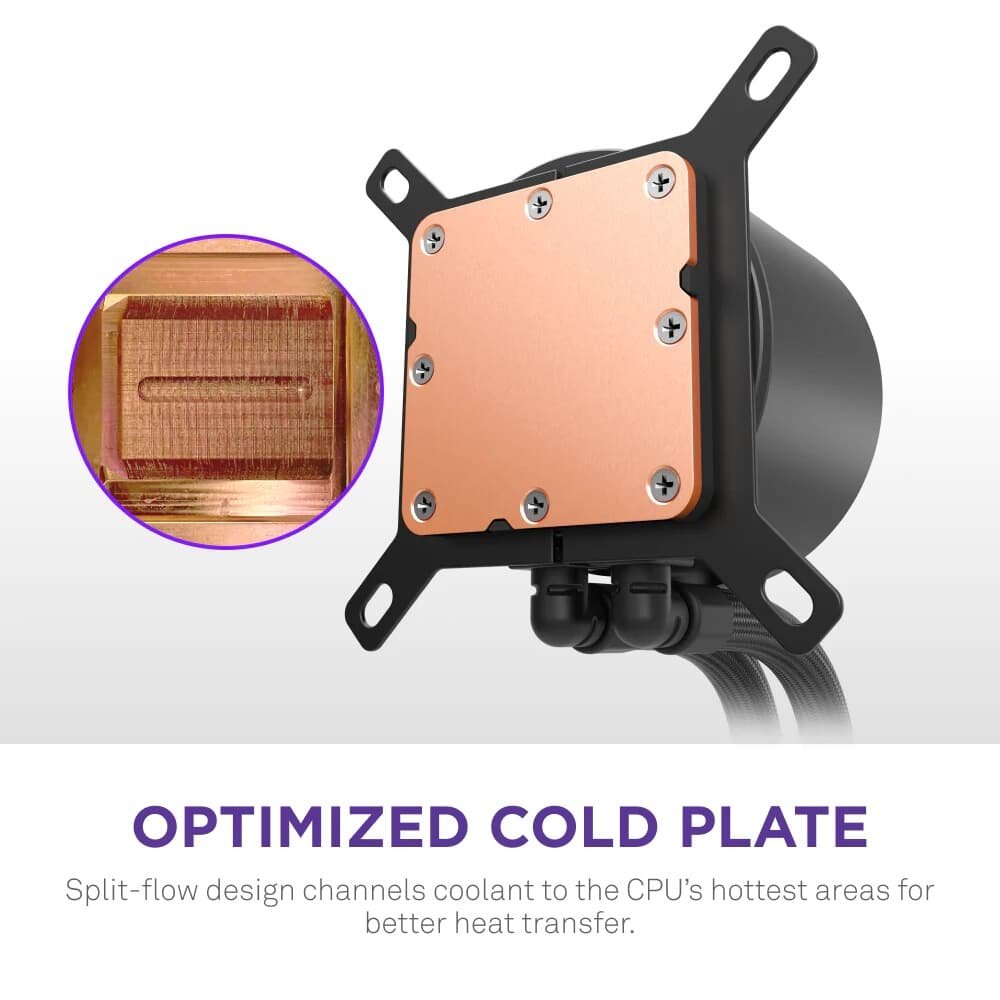 Water Cooler NZXT Kraken 240, 240mm RGB | KaBuM!