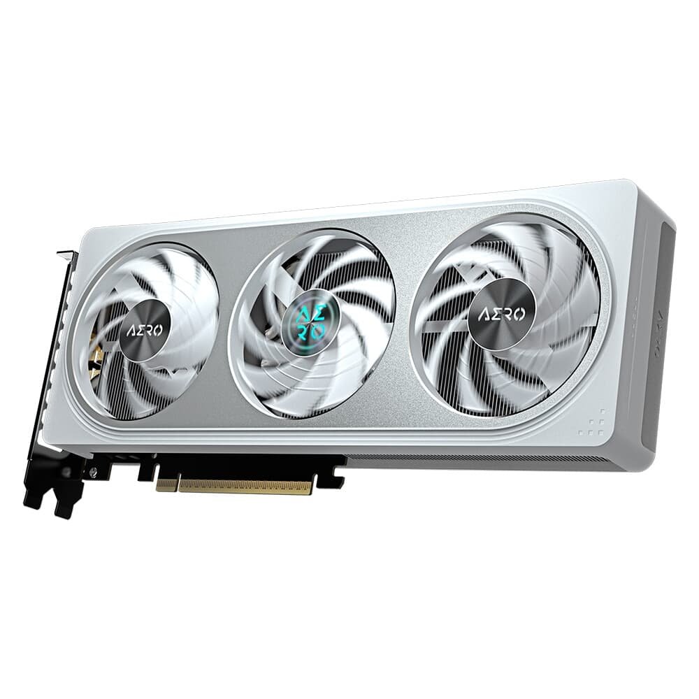 Placa de Vídeo RTX 5060 Ti AERO OC 16G Gigabyte NVIDIA GeForce, 16GB GDDR7, 128bits, RGB, DLSS, Ray Tracing - GV-N506TAERO OC-16GD