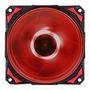 Cooler FAN PCYES Fury F4 Vermelho 120mm LED Vermelho � F4120LDVM