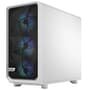 Gabinete Gamer Fractal Design Meshify 2 RGB, E-ATX, Mid Tower, Lateral em Vidro, Branco - FD-C-MES2A-08