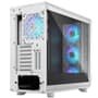 Gabinete Gamer Fractal Design Meshify 2 RGB, E-ATX, Mid Tower, Lateral em Vidro, Branco - FD-C-MES2A-08