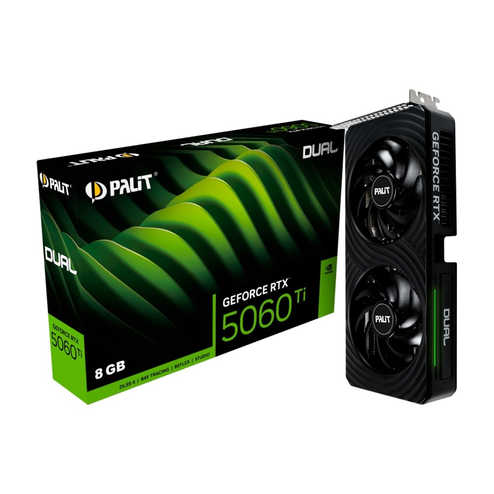 Palit Dual GeForce RTX 5060ti 8GB グラボ Palit RTX 5060 Ti Dual | 8GB GDDR7 | KaBuM!