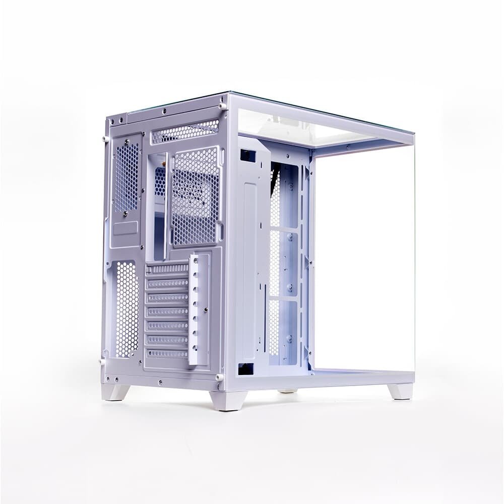Gabinete Liketec Gamer Zeus Pro Glass, Sky Tower, ATX, Frontal e Teto em Vidro Temperado, Snow - LC-CB3X3-ZEUS-2121