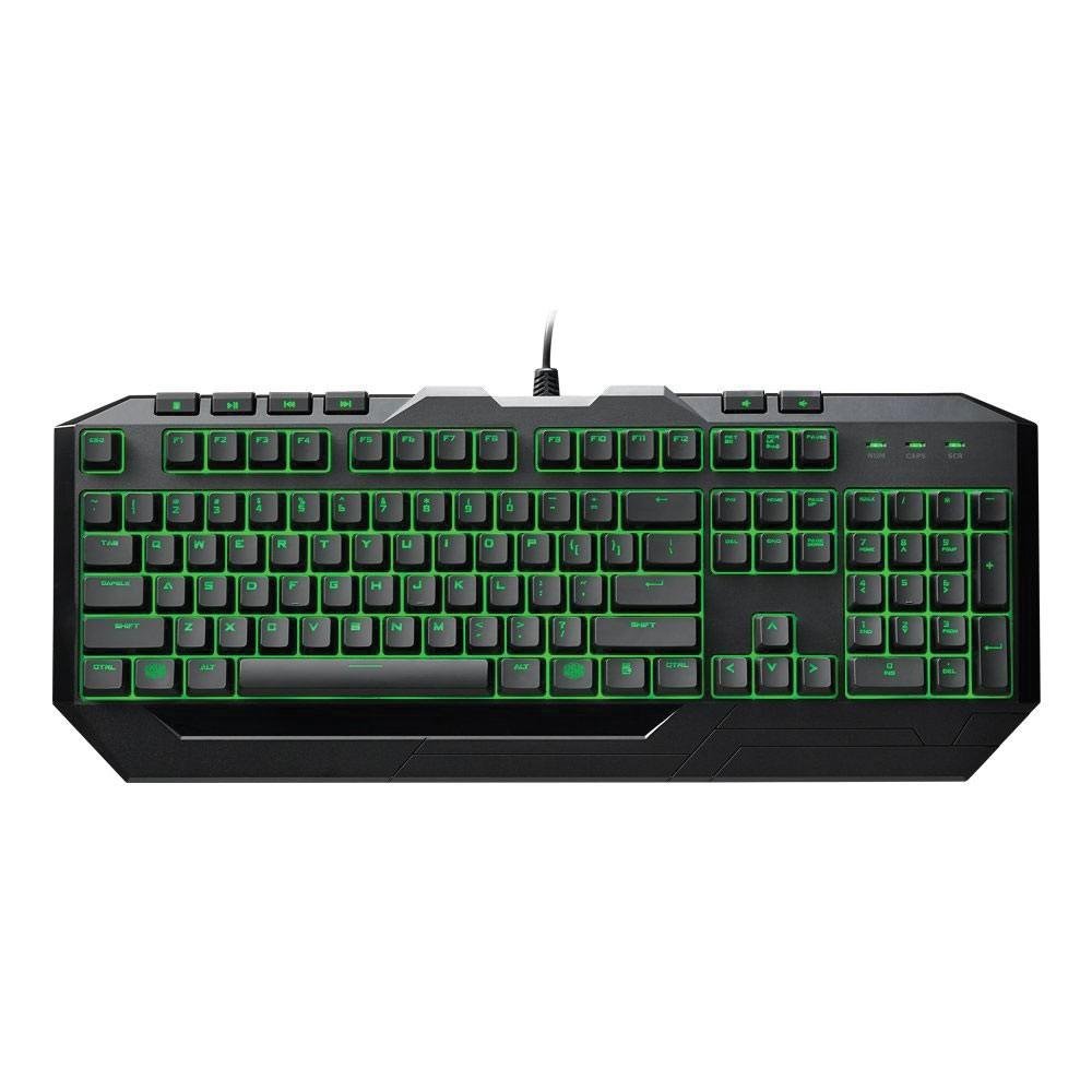 Teclado e Mouse Gamer Cooler Master Devastator II Led Verde SGB-3032-KKMF1-BR Teclado e Mouse Gamer Cooler Master Devastator II Led Verde SGB-3032-KKMF1-BR