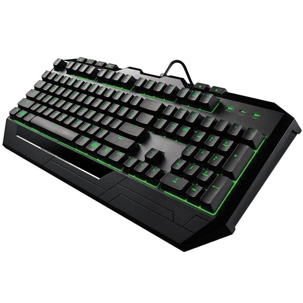Teclado e Mouse Gamer Cooler Master Devastator II Led Verde SGB-3032-KKMF1-BR Teclado e Mouse Gamer Cooler Master Devastator II Led Verde SGB-3032-KKMF1-BR