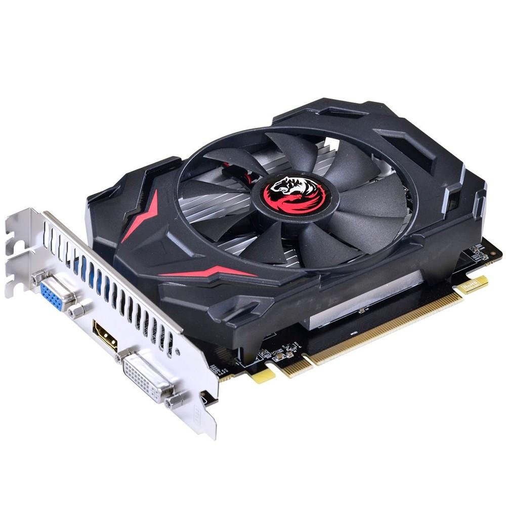 Placa de Vídeo VGA AMD PcYes RADEON HD 6570 4GB DDR3 128Bits OC Edition PS657012804D3 Placa de Vídeo VGA AMD PcYes RADEON HD 6570 4GB DDR3 128Bits OC Edition PS657012804D3