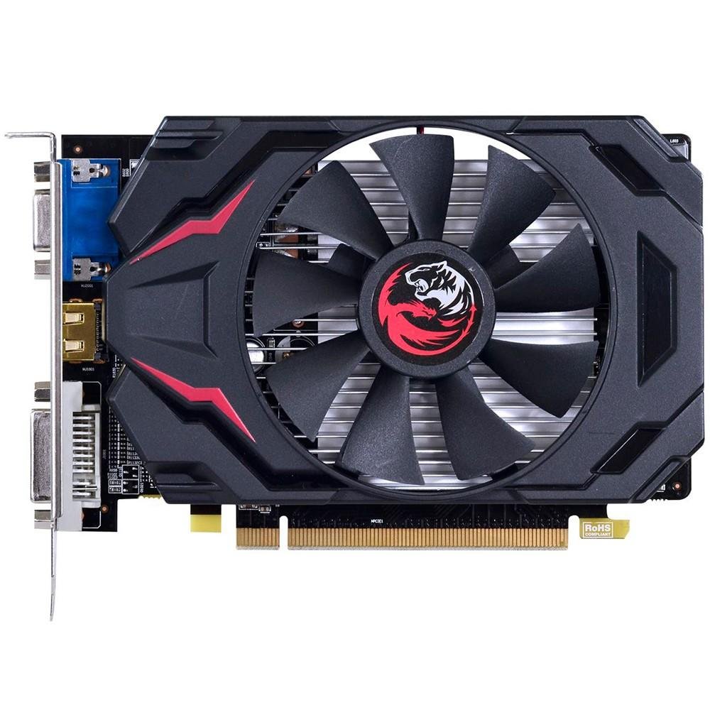 Placa de Vídeo VGA AMD PcYes RADEON HD 6570 4GB DDR3 128Bits OC Edition PS657012804D3 Placa de Vídeo VGA AMD PcYes RADEON HD 6570 4GB DDR3 128Bits OC Edition PS657012804D3