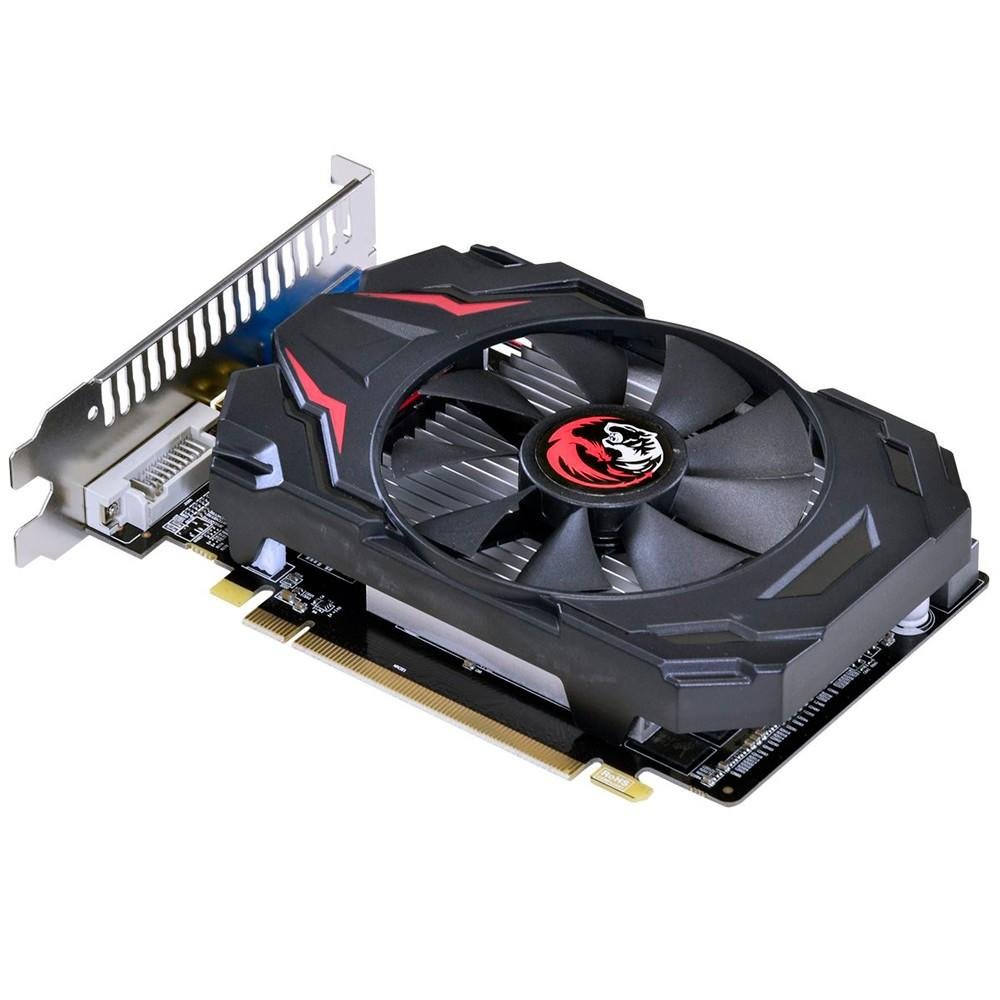 Placa de Vídeo VGA AMD PcYes RADEON HD 6570 4GB DDR3 128Bits OC Edition PS657012804D3 Placa de Vídeo VGA AMD PcYes RADEON HD 6570 4GB DDR3 128Bits OC Edition PS657012804D3