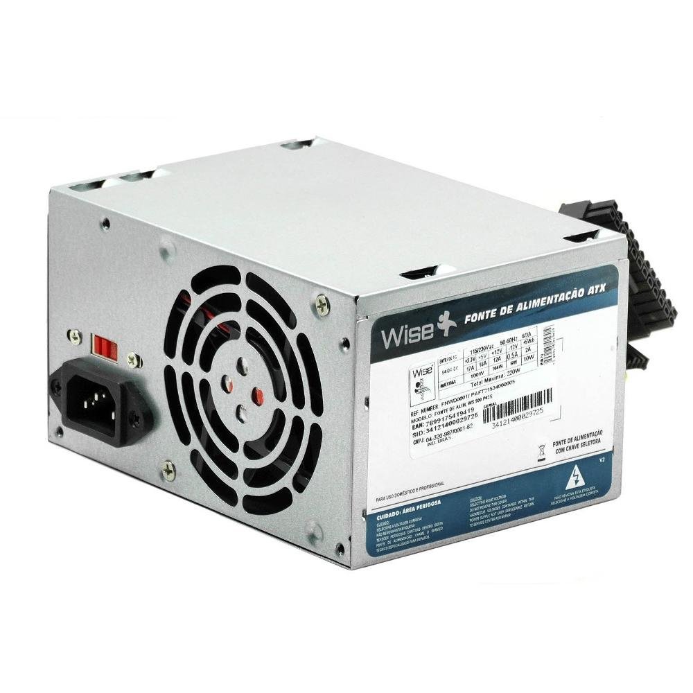 Fonte WiseCase 220W - FNWD0001 Fonte WiseCase 220W - FNWD0001