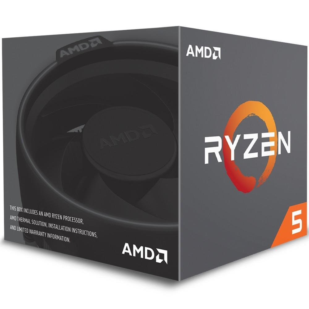 Processador AMD Ryzen 5 1500X c/ Wraith Spire, Quad Core, Cache 18MB, 3.5GHz (Max Turbo 3.7GHz) AM4 - YD150XBBAEBOX Processador AMD Ryzen 5 1500X c/ Wraith Spire, Quad Core, Cache 18MB, 3.5GHz (Max Turbo 3.7GHz) AM4 - YD150XBBAEBOX