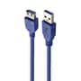 Cabo Extensor ELG USB-A Macho e Fêmea 3.0, 5Gbps, Azul - USBEXT1