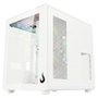 Gabinete Gamer Rise Mode Galaxy Glass X Mini, M-ATX, Lateral e Frontal em Vidro Temperado, Branco - RM-GA-GGXN-FW