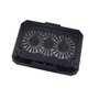 Base com Cooler para Notebook Xtrike Me, com 2 Fans, até 17", 2x USB, com Apoio para Celular, LED, Preto - FN-818