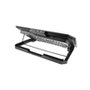 Base com Cooler para Notebook Xtrike Me, com 2 Fans, até 17", 2x USB, com Apoio para Celular, LED, Preto - FN-818