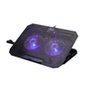 Base com Cooler para Notebook Xtrike Me, com 2 Fans, até 17", 2x USB, com Apoio para Celular, LED, Preto - FN-818