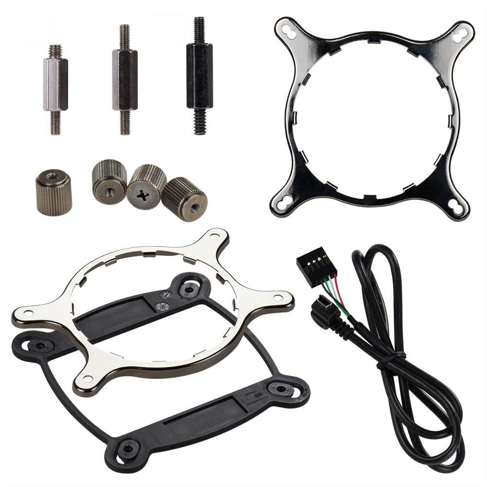 Water Cooler EVGA CLC, 280mm (2X 140mm), Closed Loop CPU Cooler, AMD/Intel 400HYCL28V1