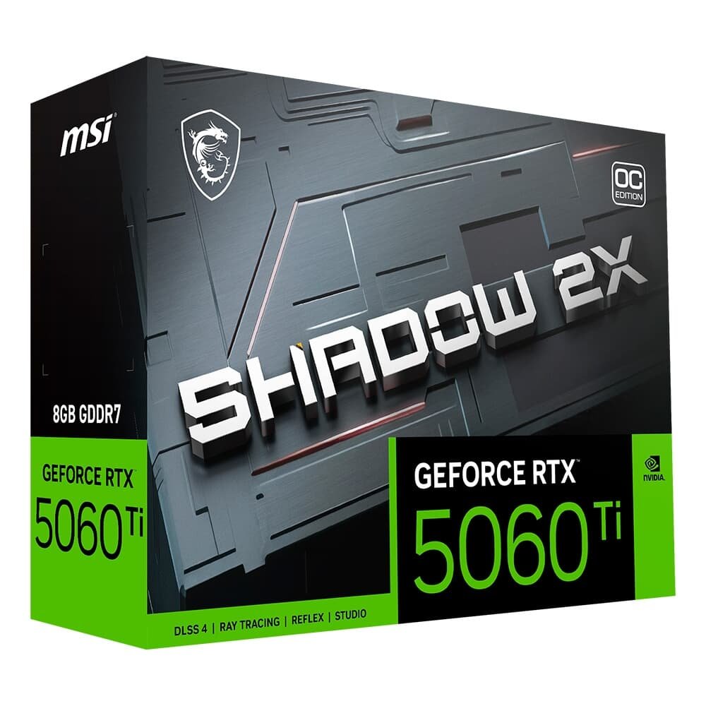 Placa de Vídeo MSI RTX 5060 Ti 8GB GDDR7 | KaBuM!