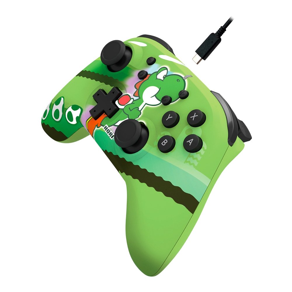 Controle Sem Fio HORI Horipad Yoshi, Bluetooth, para Nintendo Switch - NSW-361U Controle Sem Fio HORI Horipad Yoshi, Bluetooth, para Nintendo Switch - NSW-361U