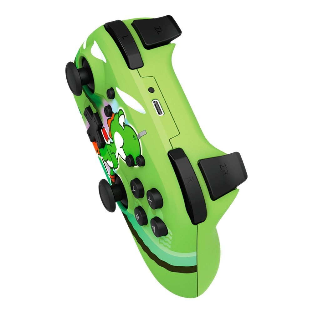 Controle Sem Fio HORI Horipad Yoshi, Bluetooth, para Nintendo Switch - NSW-361U Controle Sem Fio HORI Horipad Yoshi, Bluetooth, para Nintendo Switch - NSW-361U