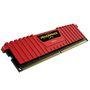 Memória Corsair Vengeance LPX, 8GB, 2666MHz, DDR4, CL16, Vermelho - CMK8GX4M1A2666C16R