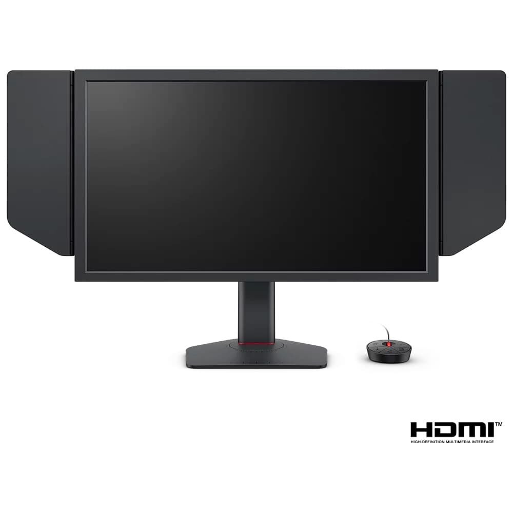 Monitor Gamer ZOWIE 24.1", Full HD, 600Hz, 1ms, Fast TN, DyAc 2, DisplayPort e HDMI, Altura Ajustável, Preto - XL2586X+