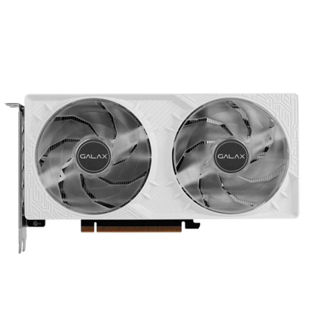 Placa de Vídeo Galax RTX 5060 1-Click OC White NVIDIA Geforce, GDDR7, 8GB, 2527 MHz, DLSS 4 - 56NSN8MDCZWH